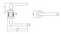 Preview: ProGriff TD-Piano T-Form auf Rosette– Edelstahl